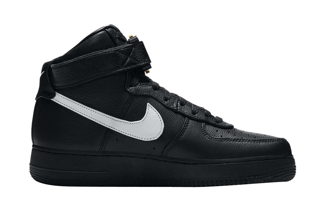 BUY Alyx X Nike Air Force 1 High Black White | Kixify Marketplace