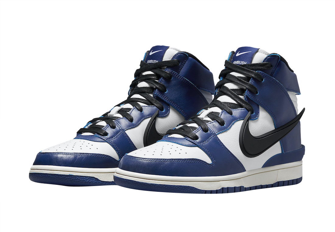 AMBUSH x Nike Dunk High Deep Royal Blue CU7544-400