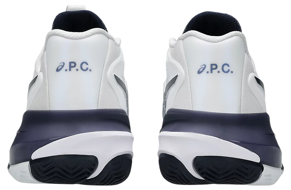 【完売品】ASICS A.P.C. GEL-RESILUTION X 26.5 Asics A.p.c. X Gel-Resolution X Clay WMNS White / Midnight