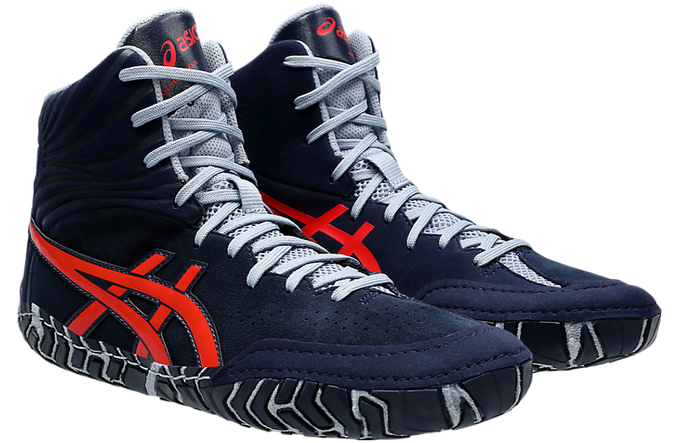 Asics Aggressor 5 Midnight / Classic Red - Jan 2024