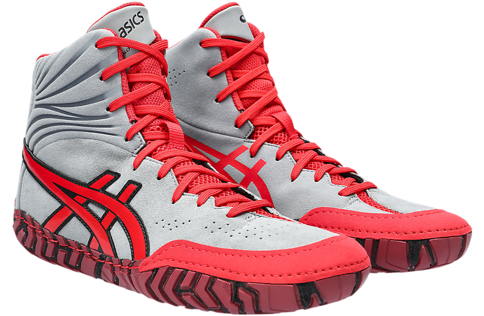 Asics Aggressor 5 Sheet Rock / Classic Red