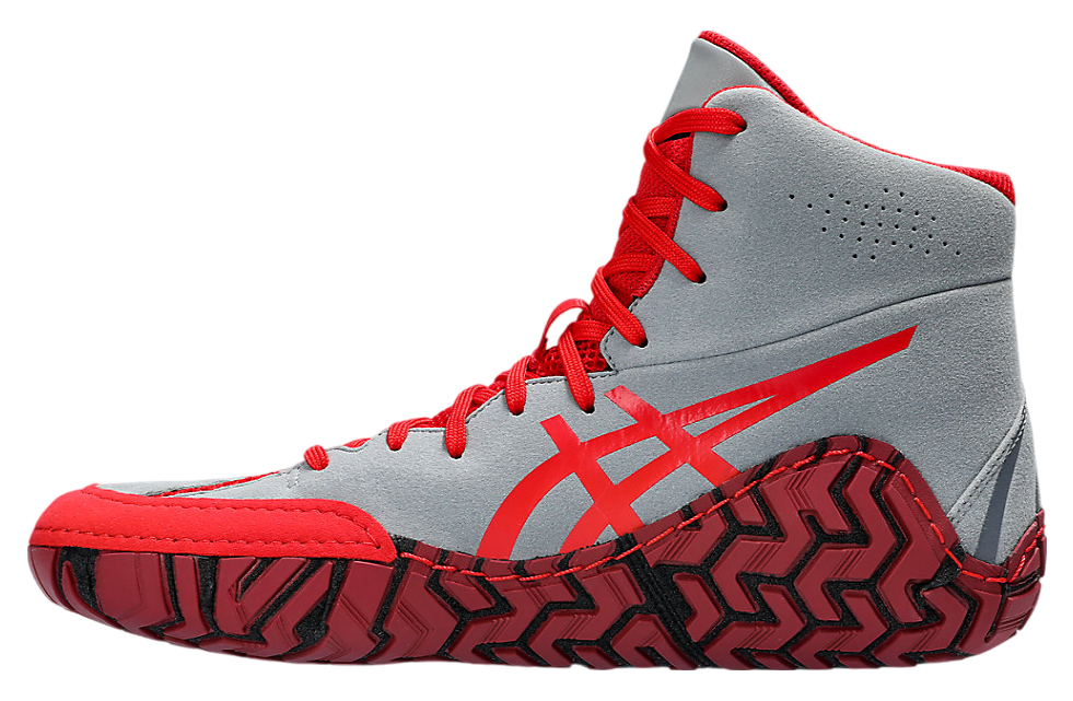 Asics Aggressor 5 Sheet Rock / Classic Red