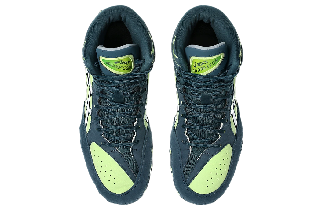 Asics Aggressor 6 Tranquil Teal / Lime Green - Jun 2025 - 1081A067