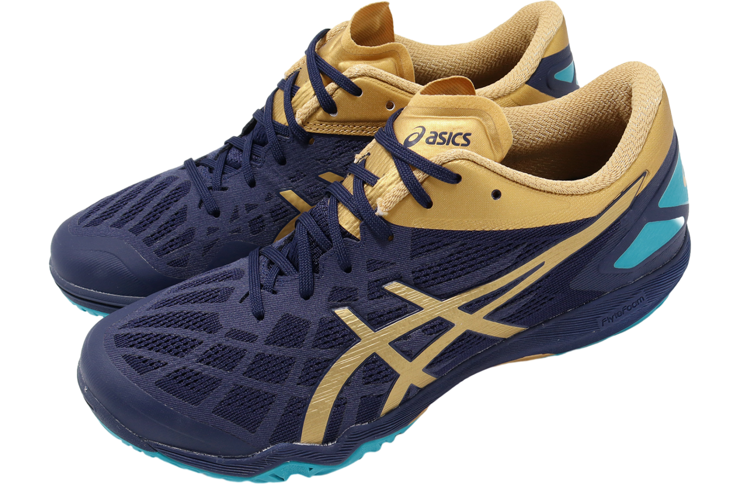 Asics Attack Dominate FF 2 Peacoat / Pure Gold