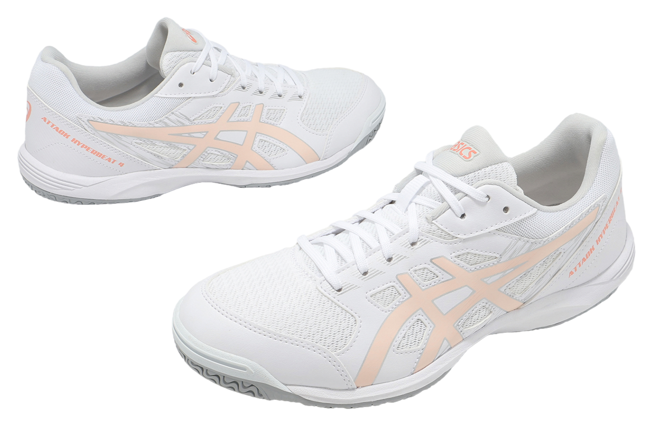 Asics Attack Hyperbeat 4 White / Breeze - Jan 2026 - 1073A056103