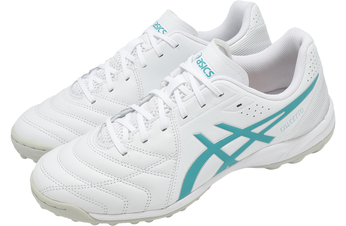 Asics Calcetto K WD 9 TF 2E Wide White / Sea Glass