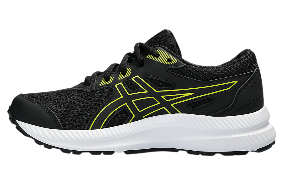 Asics Contend 8 GS Black / Bright Yellow