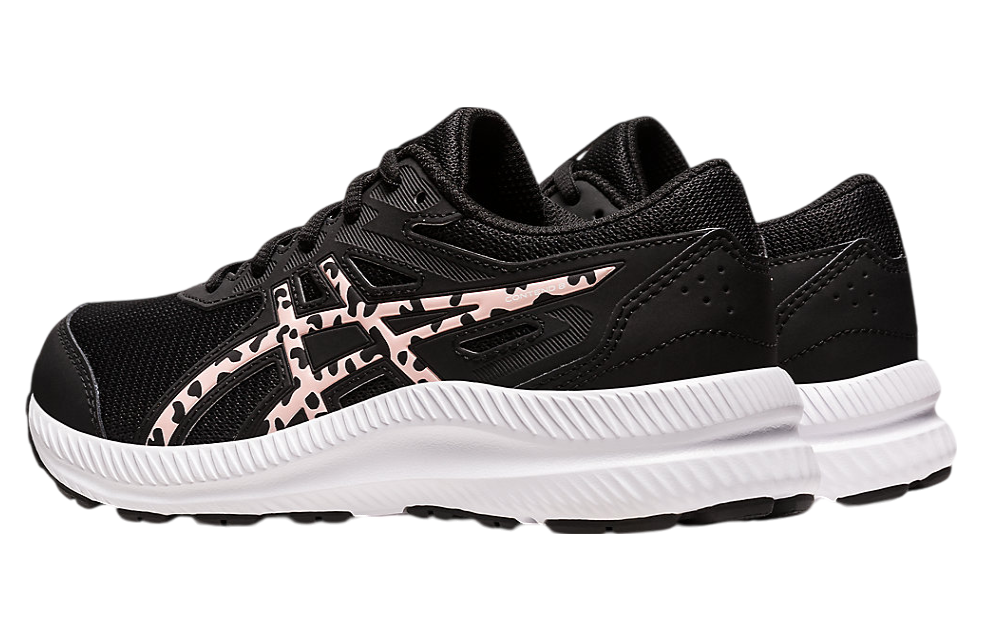 Asics Contend 8 GS Black / Frosted Rose