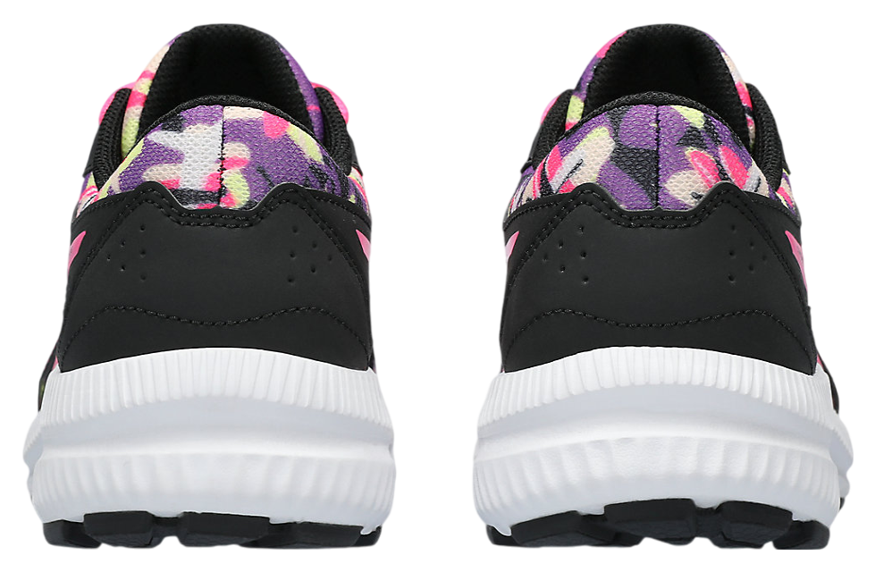 Asics Contend 8 Gs Black / Hot Pink Floral