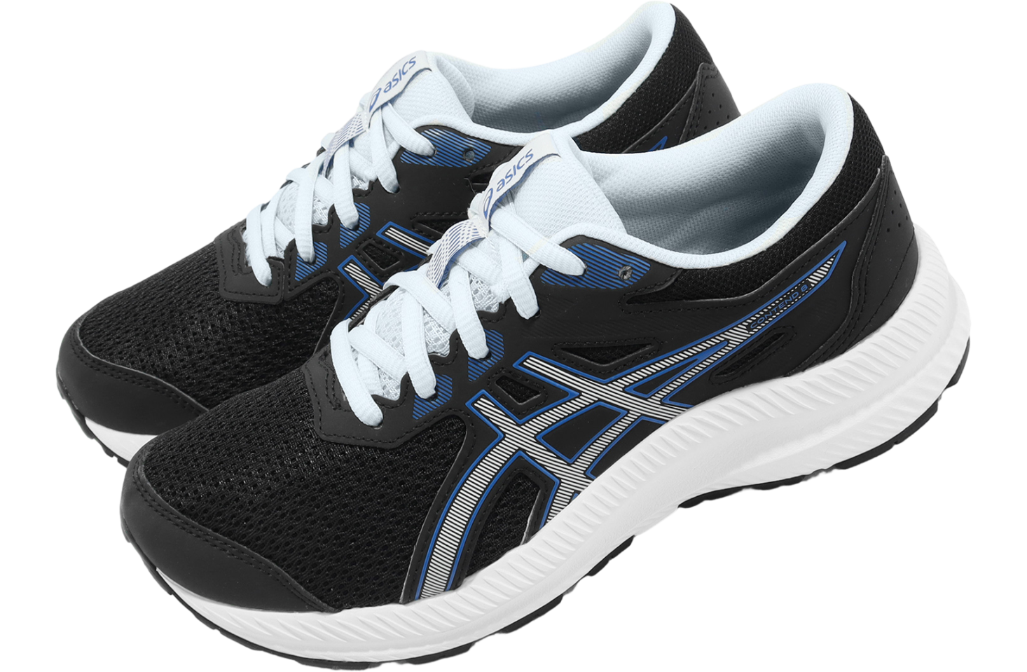 Asics Contend 8 GS Black / Sky