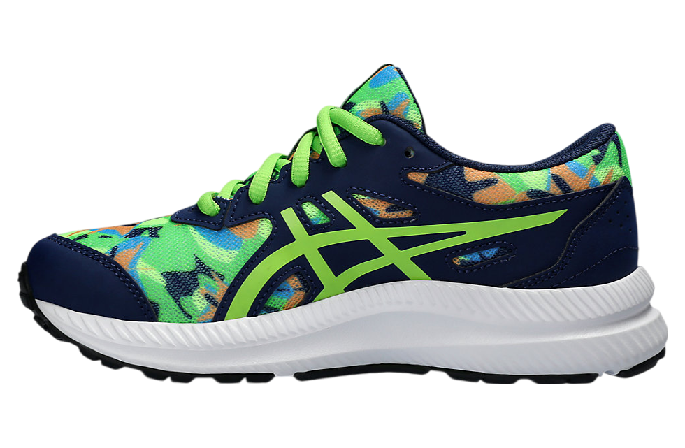Asics Contend 8 GS Blue Expanse / Electric Lime Jan 2024 1014A294