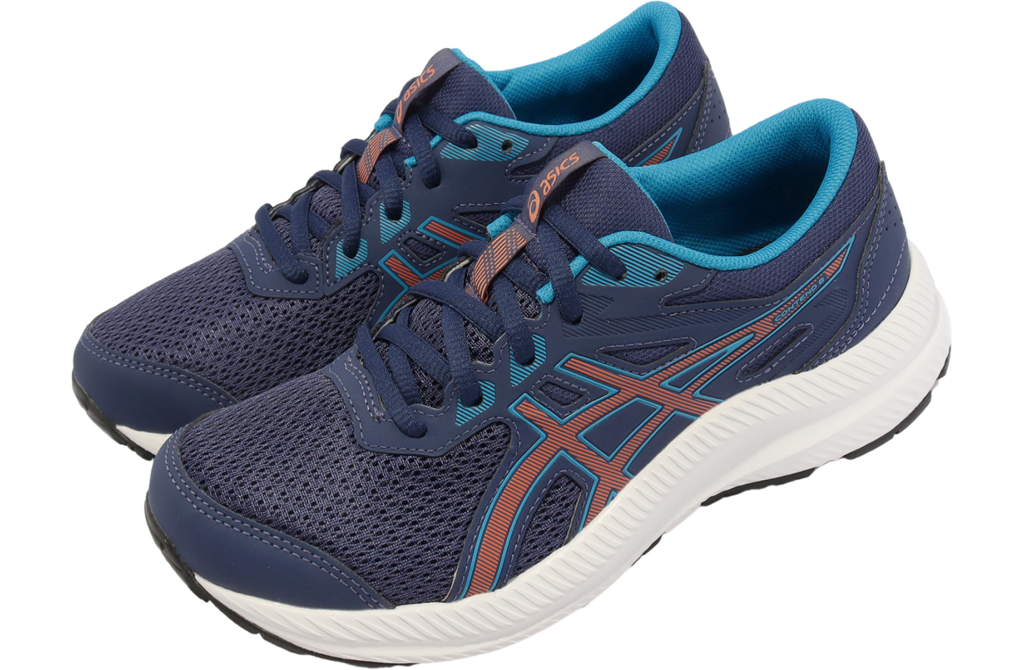 Asics Contend 8 GS Indigo Blue / Sun Peach