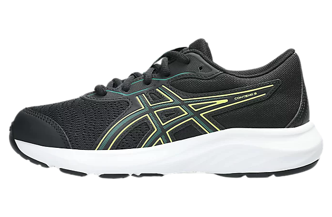 Asics Contend 9 GS Black / Jasper Green