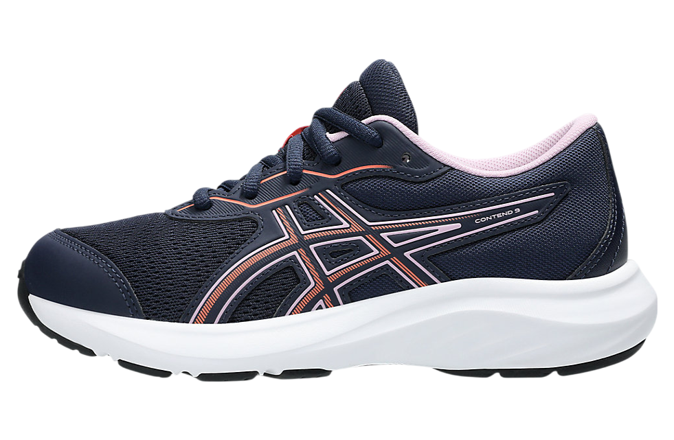 Asics Contend 9 GS Midnight / Coral Reef
