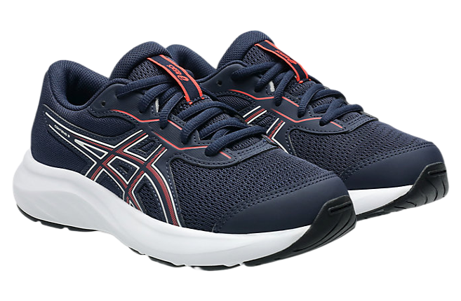 Asics Contend 9 GS Midnight / Flash Red