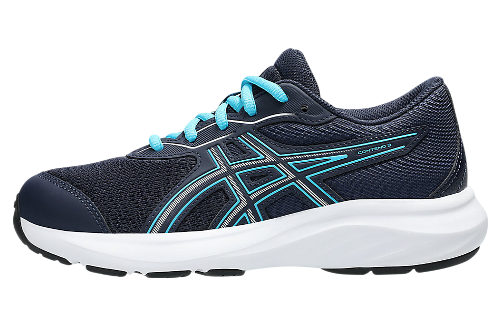 Asics Contend 9 GS Midnight / White