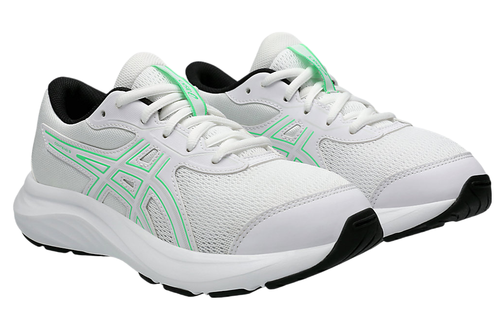 Asics Contend 9 GS White / New Leaf
