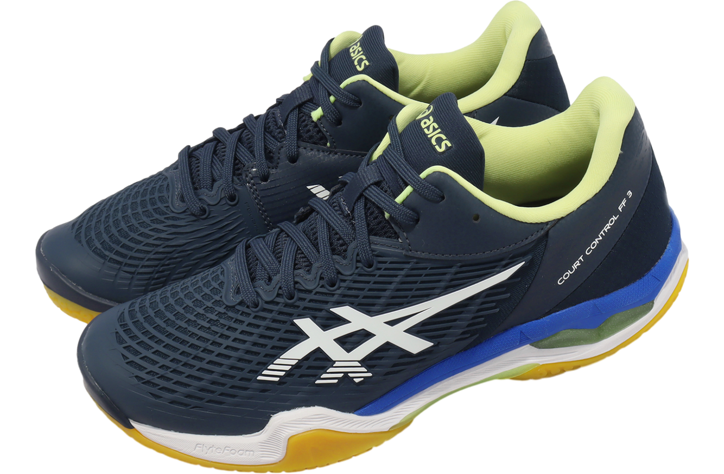 Asics Court Control FF 3 French Blue / White