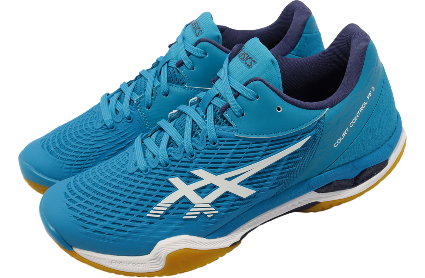 Asics Court Control FF 3 Island Blue / White