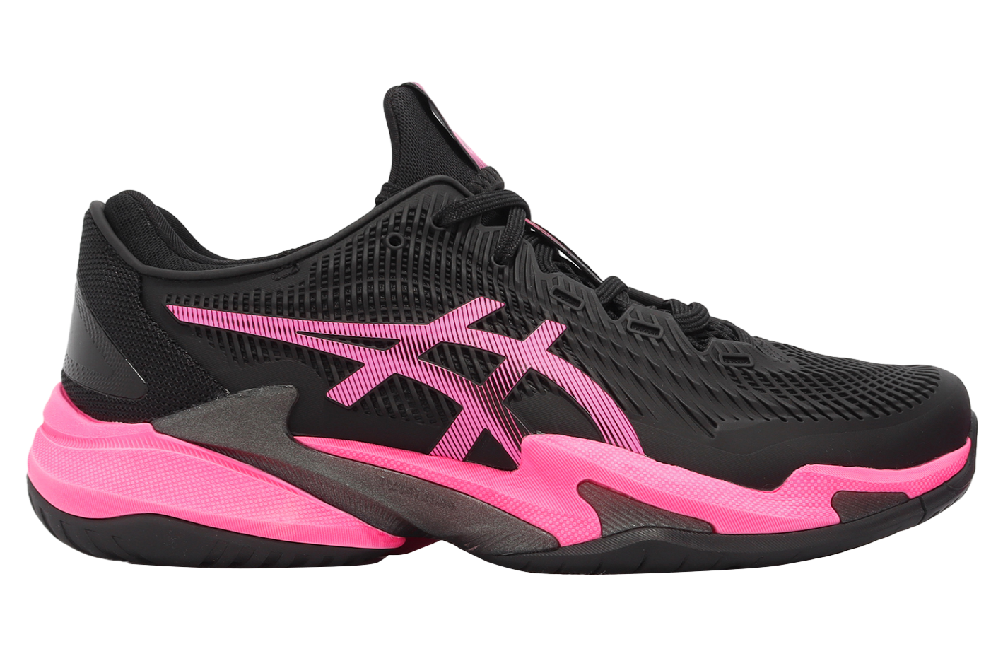 Asics Court FF 3 Black / Hot Pink - Apr 2023 - 1041A370001
