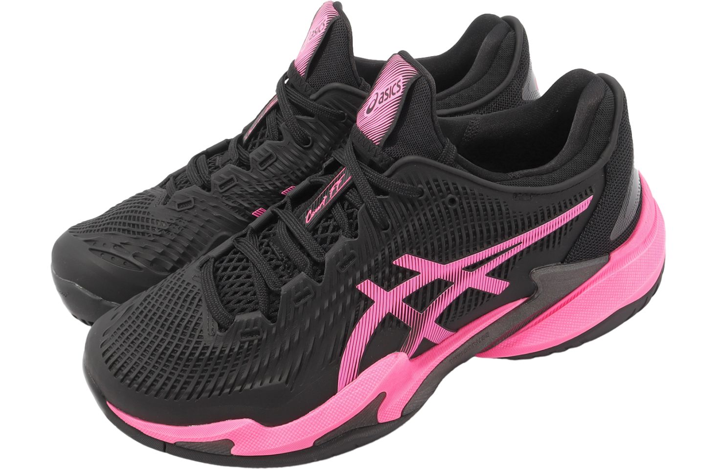 Asics Court FF 3 Black / Hot Pink