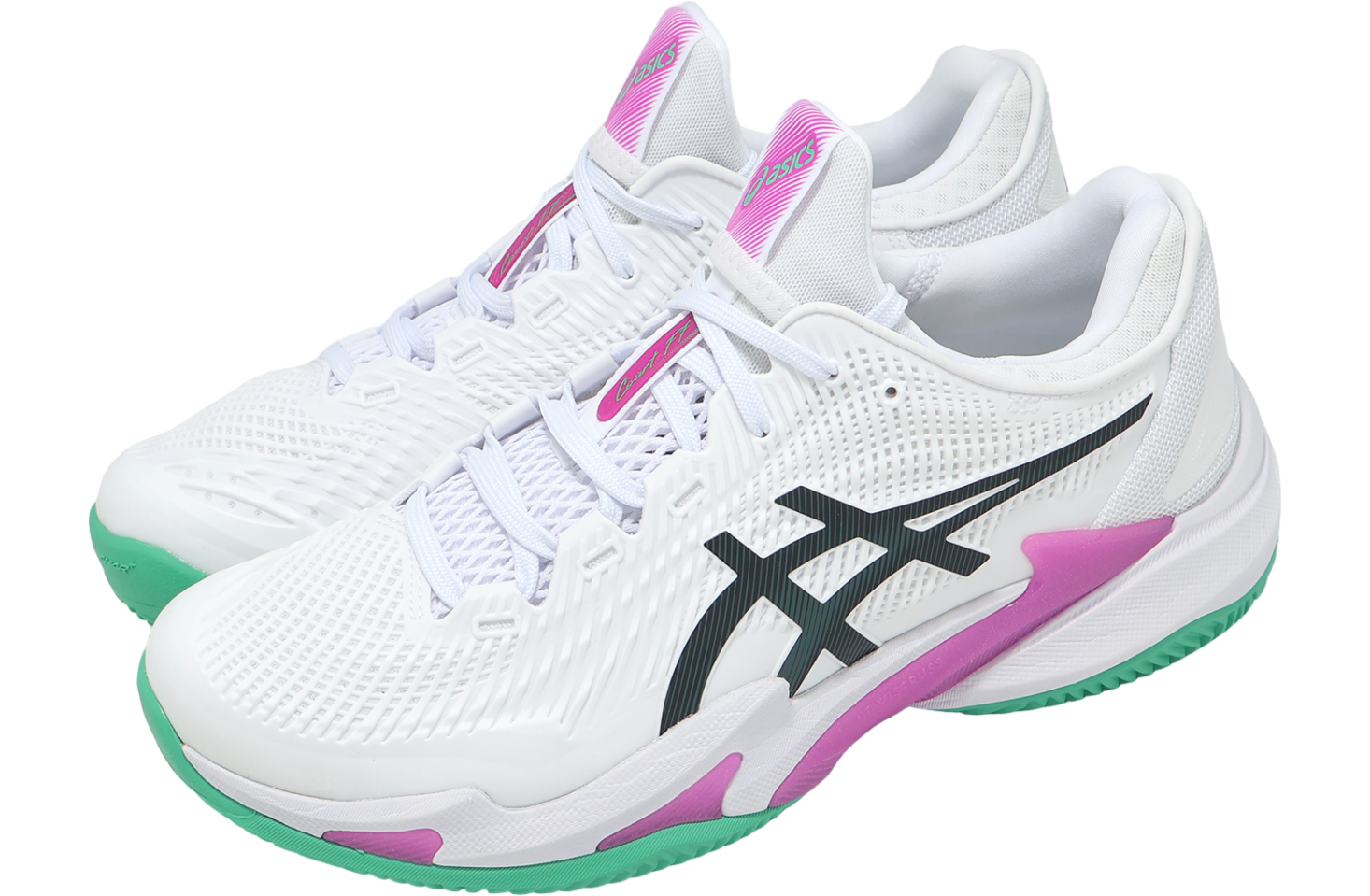 Asics Court FF 3 Clay White / Digital Sakura