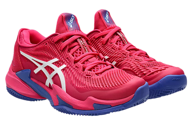 Asics Court FF 3 Clay WMNS Bright Rose / White