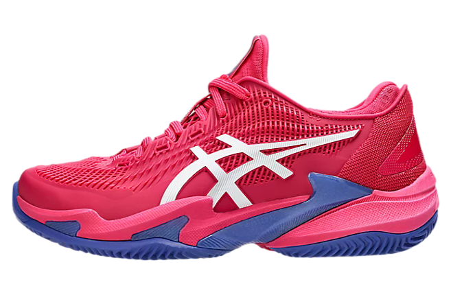 Asics Court FF 3 Clay WMNS Bright Rose / White