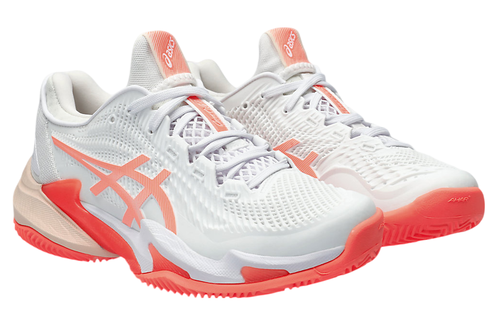 Asics Court FF 3 Clay WMNS White / Sun Coral