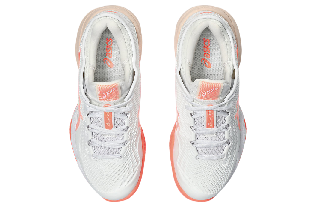 Asics Court FF 3 Clay WMNS White / Sun Coral