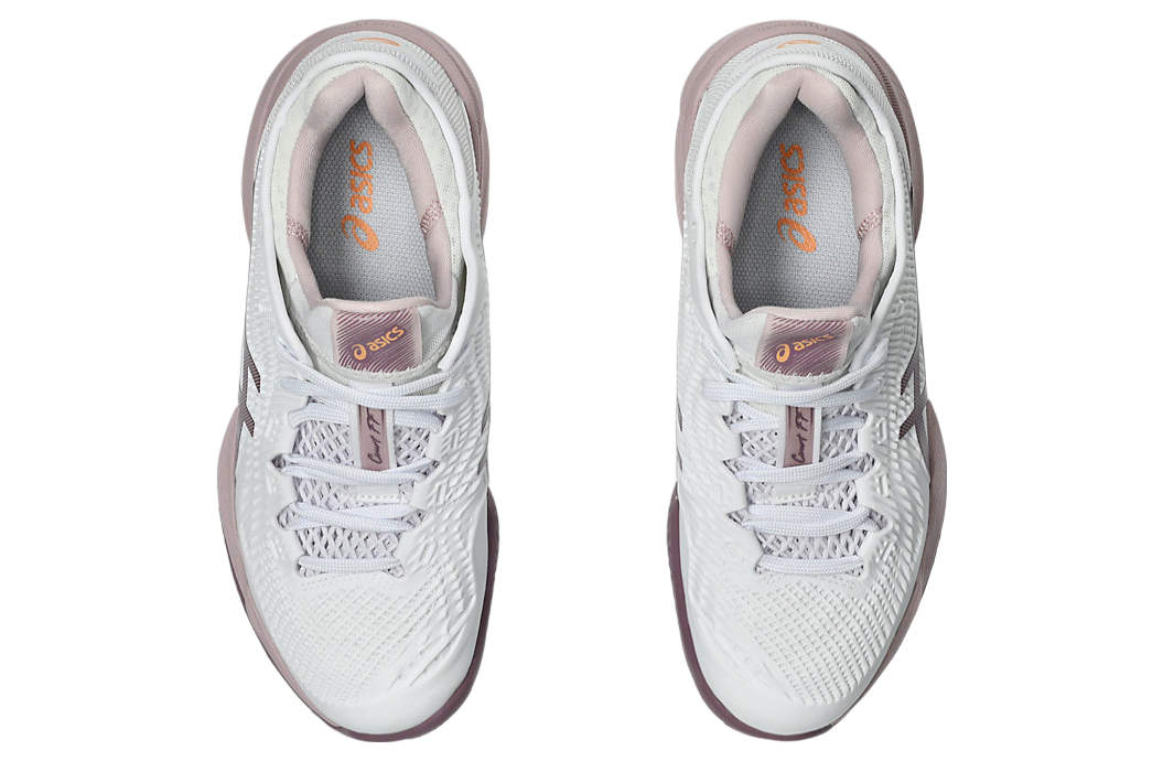 Asics Court FF 3 Clay WMNS White / Watershed Rose