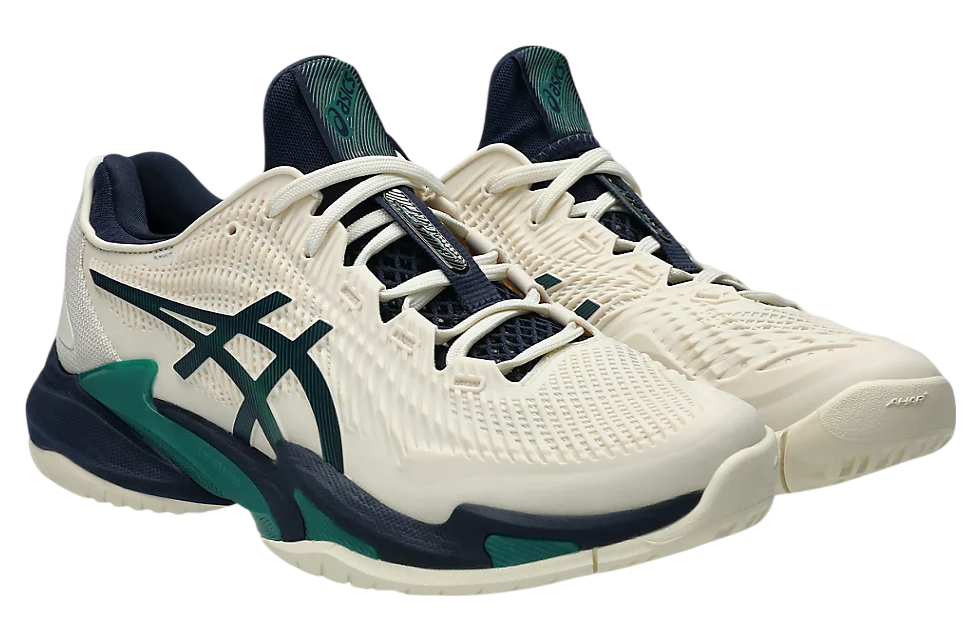 Asics Court FF 3 Cream / Jasper Green