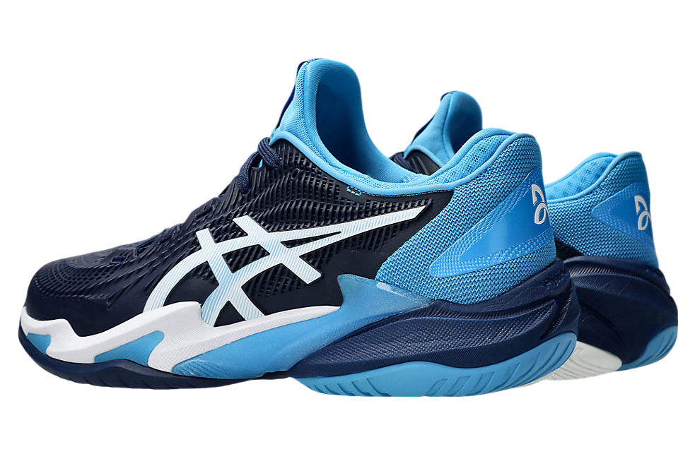 Asics Court FF 3 Novak Blue Expanse / White