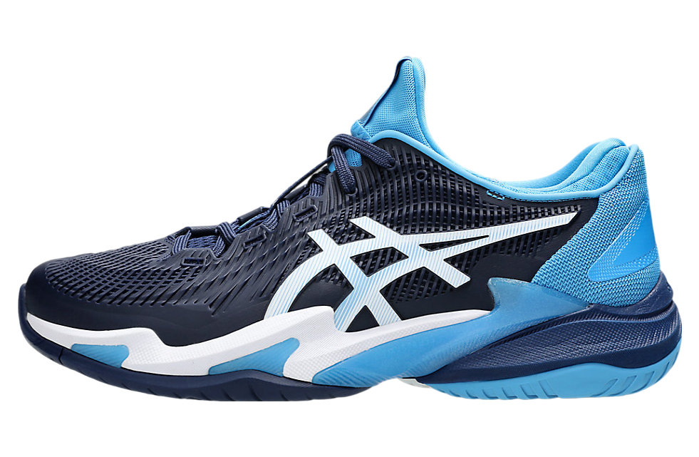 Asics Court FF 3 Novak Blue Expanse / White