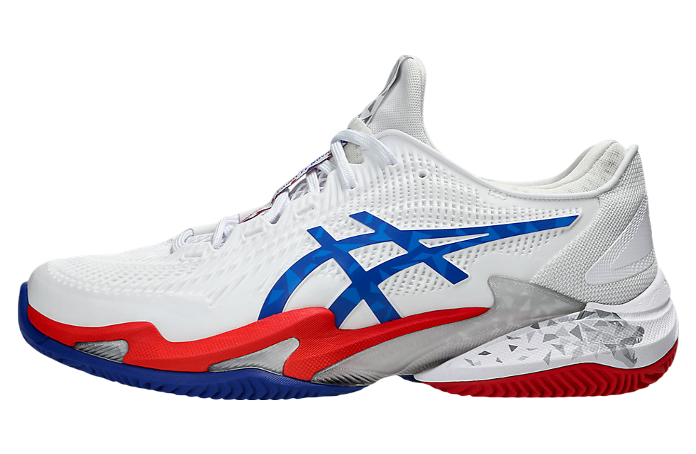 Asics Court FF 3 Novak Clay Paris White / Asics Blue