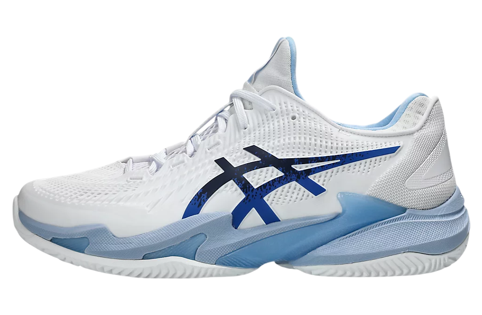 Asics Court FF 3 Novak Clay White / Tuna Blue