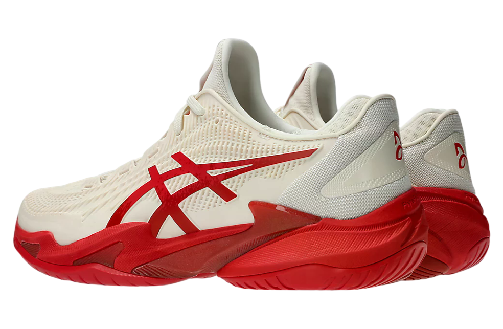 Asics Court FF 3 Novak Cream / Classic Red - Jul 2025 - 1041A522