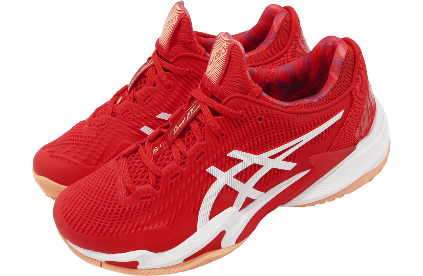Asics Court FF 3 Novak Fiery Red / White