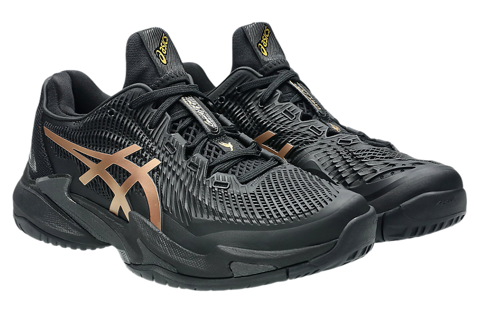Asics Court FF 3 Novak Night Energy Black / Prism Gold - Jul