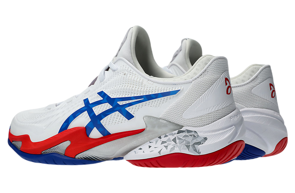 Asics Court FF 3 Novak Paris White / Asics Blue