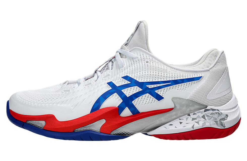 Asics Court FF 3 Novak Paris White / Asics Blue