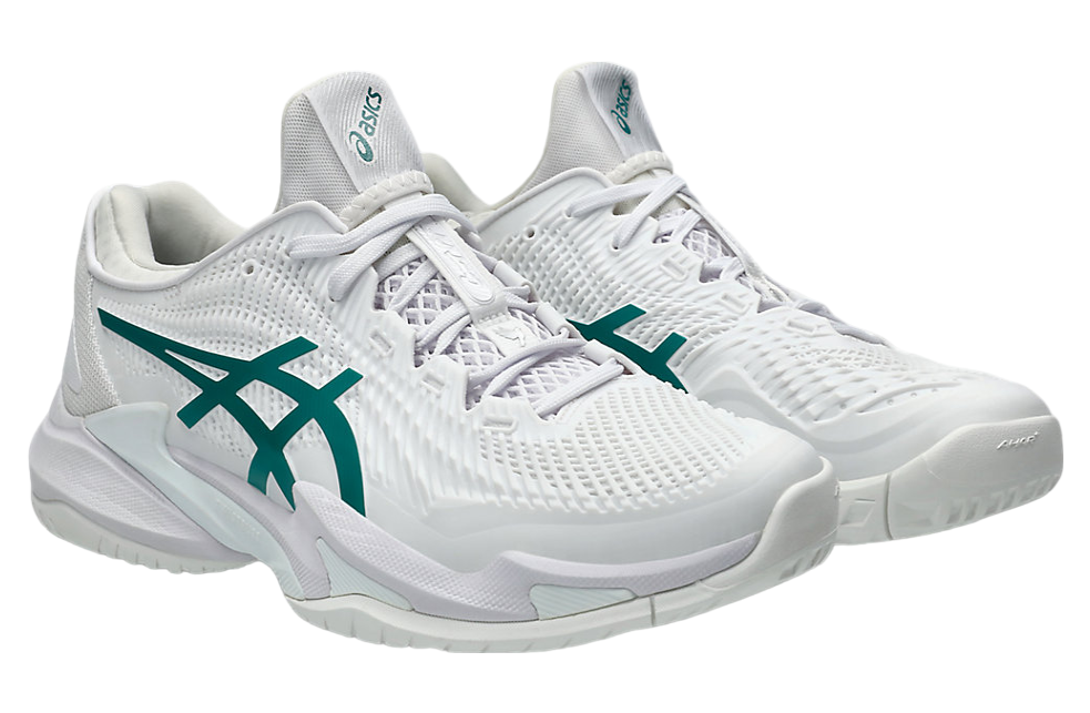 Asics Court FF 3 Novak White / Pitch Green