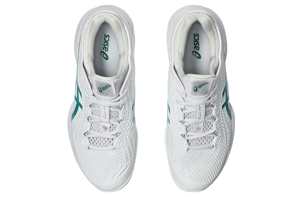 Asics Court FF 3 Novak White / Pitch Green