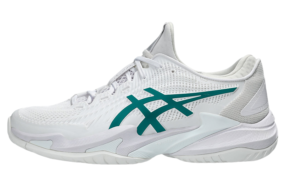 Asics Court FF 3 Novak White / Pitch Green