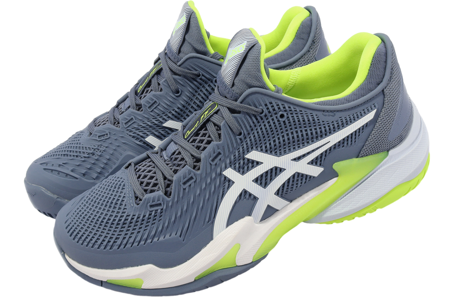 Asics Court FF 3 Steel Blue / White