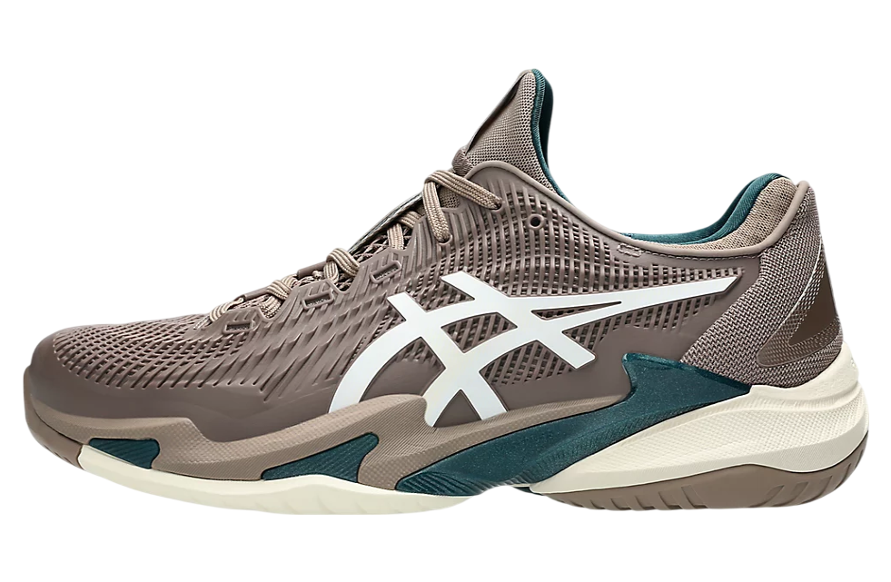 Asics Court FF 3 Taupe Grey / White
