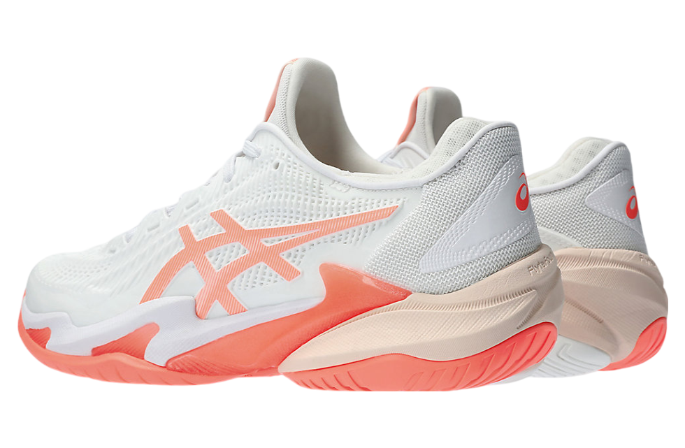 Asics Court FF 3 WMNS White / Sun Coral