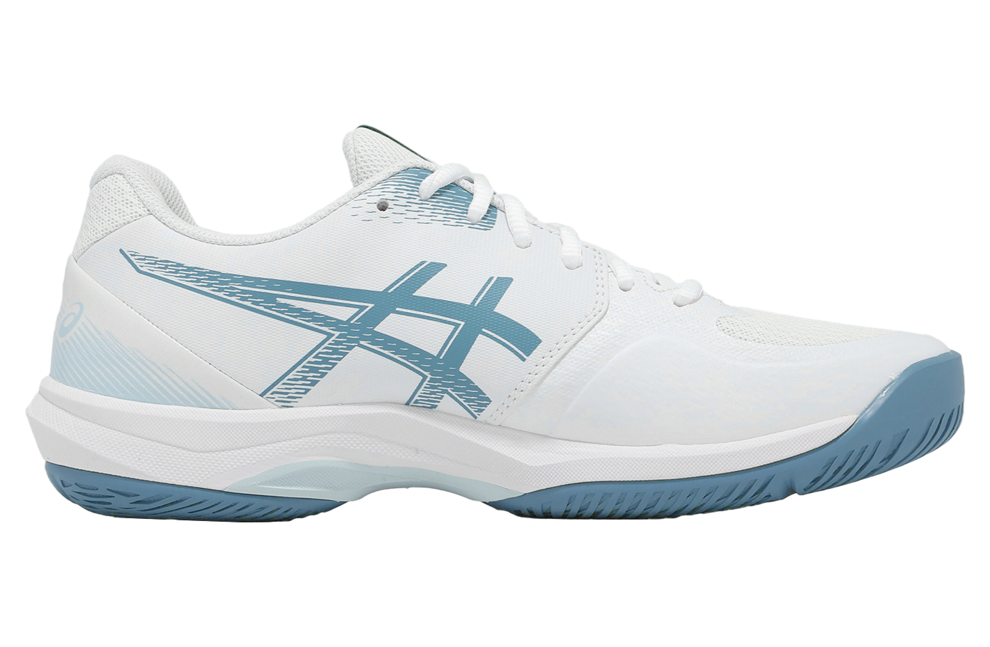 Asics Court Hunter FF White / Saba Blue