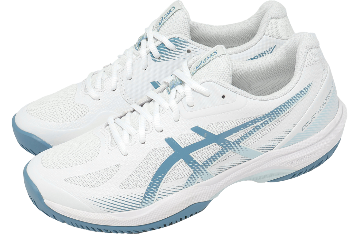 Asics Court Hunter FF White / Saba Blue