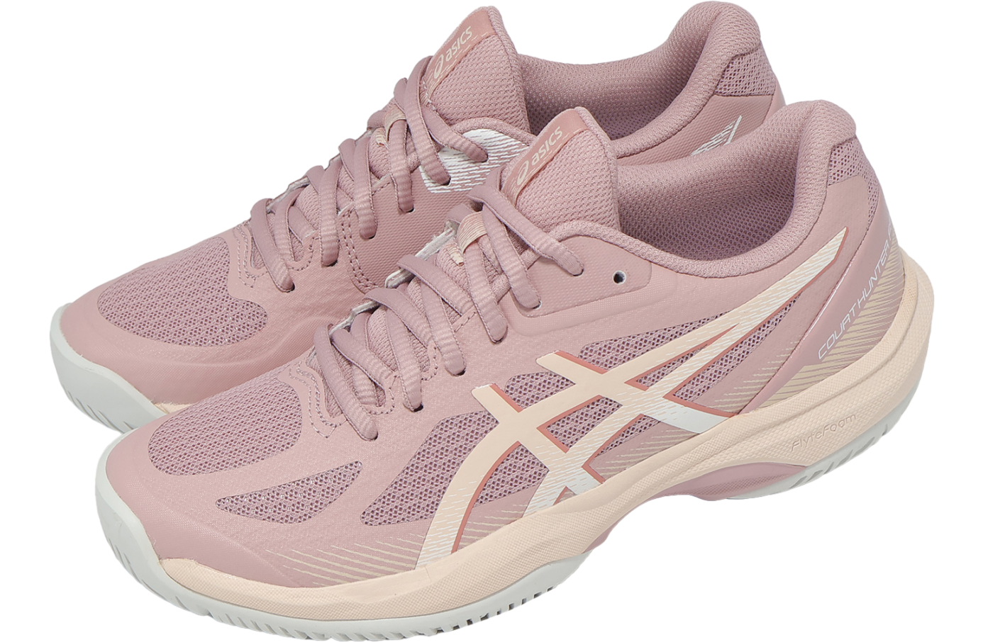 Asics Court Hunter FF WMNS Morgantite / Pearl Pink